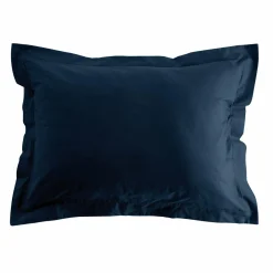 DOUCEUR D'INTERIEUR Taie d'oreiller rectangulaire coton bio (50 x 70 cm) Biolina Bleu nuit Best