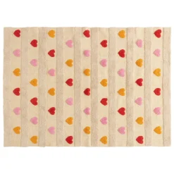 Atmosphera cru017dateur d'intu017drieur for kids Tapis antidérapant enfant coton (120 x 170 cm) Amour Multicolore Outlet