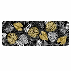 DOUCEUR D'INTERIEUR Tapis antidérapant (45 x 120 cm) Blue Bay Noir Best