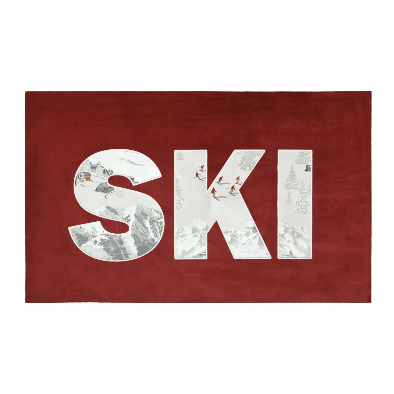STOF Tapis antidérapant (45 x 75 cm) Briancon Rouge Online
