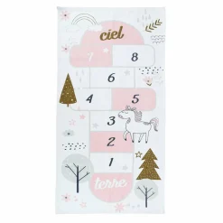 HOME DECO KIDS Tapis (140 cm) Marelle Rose Online