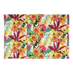 LOVELY CASA Tapis coton (90 cm) Popart Jaune moutarde Online