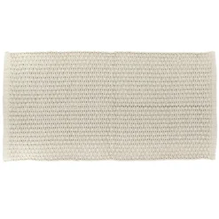TENDANCE Tapis coton tressé (45 x 90 cm) Quito Beige Discount