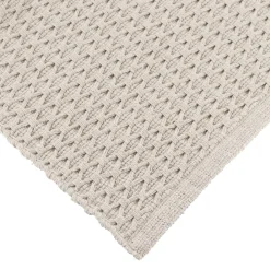 TENDANCE Tapis coton tressé (45 x 90 cm) Quito Beige Discount