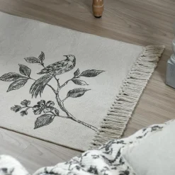 STOF Tapis coton (60 x 90 cm) Clarine Ecru Outlet