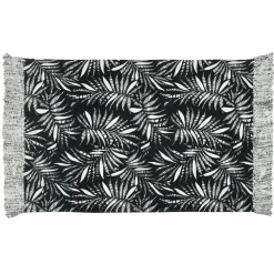 STOF Tapis coton (60 x 90 cm) Ziana Noir Clearance