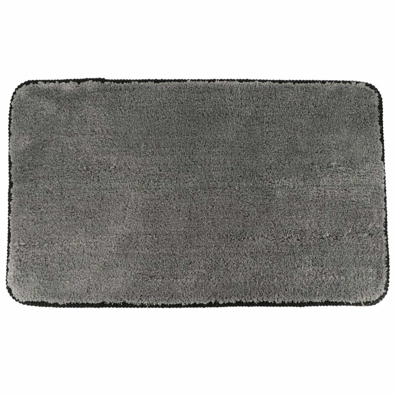 TENDANCE Tapis de bain antidérapant (75 x 45 cm) Black Line / noir Gris Outlet