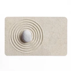 douceur d'intu017drieur Tapis de bain antidérapant (50 x 80 cm) Serena Marron