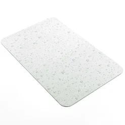douceur d'intu017drieur Tapis de bain antidérapant (120 x 50 cm) Splash Gris Discount