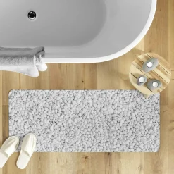 douceur d'intu017drieur Tapis de bain antidérapant (50 x 120 cm) Leandra Gris Clearance
