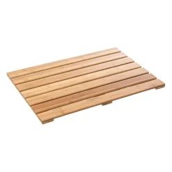 ATMOSPHERA Tapis de bain caillebotis Nadine Bambou Bois Clearance