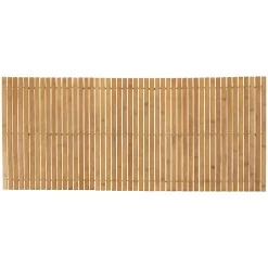 ATMOSPHERA Tapis de bain caillebotis à rouler bambou (120 x 50 cm) Leo Beige Discount