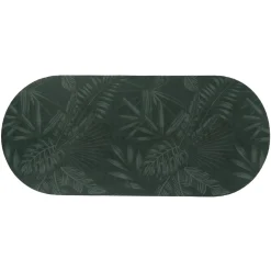 TENDANCE Tapis de bain caoutchouc naturel antidérapant (45 x 100 cm) Essential Nature Vert Hot