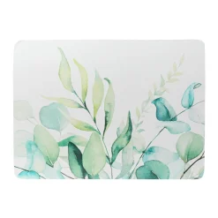 TENDANCE Tapis de bain caoutchouc naturel antidérapant (45 x 60 cm) Eden Garden Vert Discount