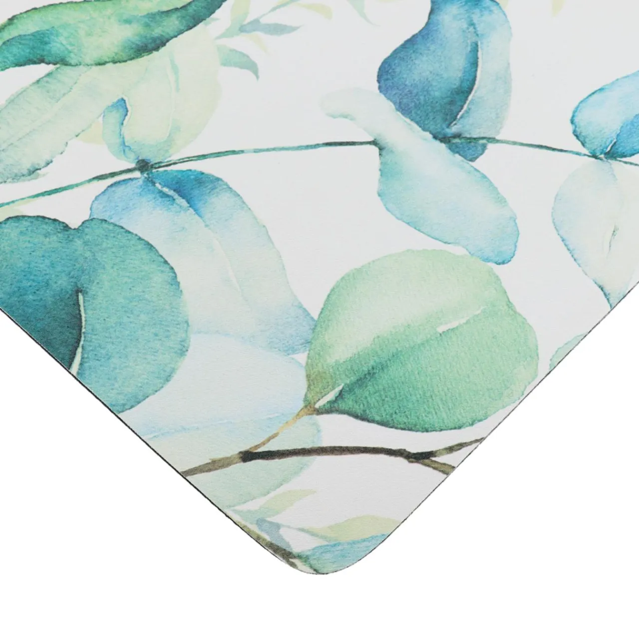 TENDANCE Tapis de bain caoutchouc naturel antidérapant (45 x 60 cm) Eden Garden Vert Discount