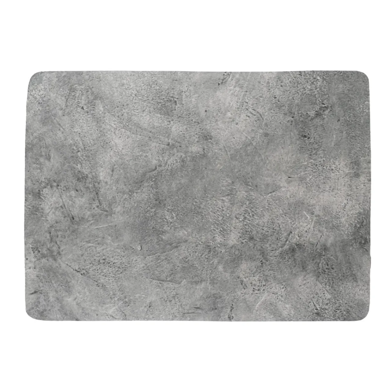 TENDANCE Tapis de bain caoutchouc naturel antidérapant (45 x 60 cm) Nature Brute Gris Outlet