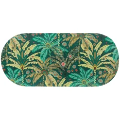 TENDANCE Tapis de bain caoutchouc naturel antidérapant (45 x 100 cm) Rêve d'ailleurs Vert New