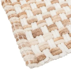 5 Five Simply Smart Tapis de bain coton (50 x 75 cm) Tresse Taupe Discount