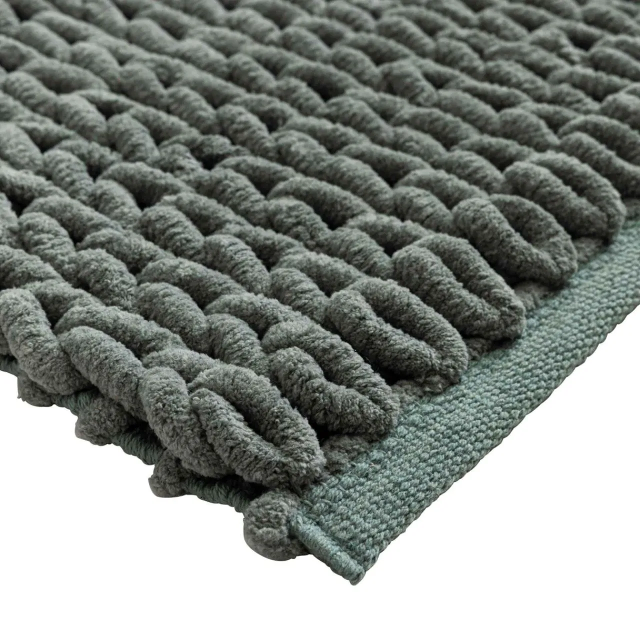douceur d'intu017drieur Tapis de bain en coton (50 x 80 cm) Ariel cèdre Vert
