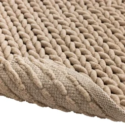 douceur d'intu017drieur Tapis de bain en coton (50 x 80 cm) Ariel Beige Clearance