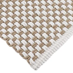 TENDANCE Tapis de bain microfibre maille (45 x 90 cm) Cuzco et Beige Taupe Best