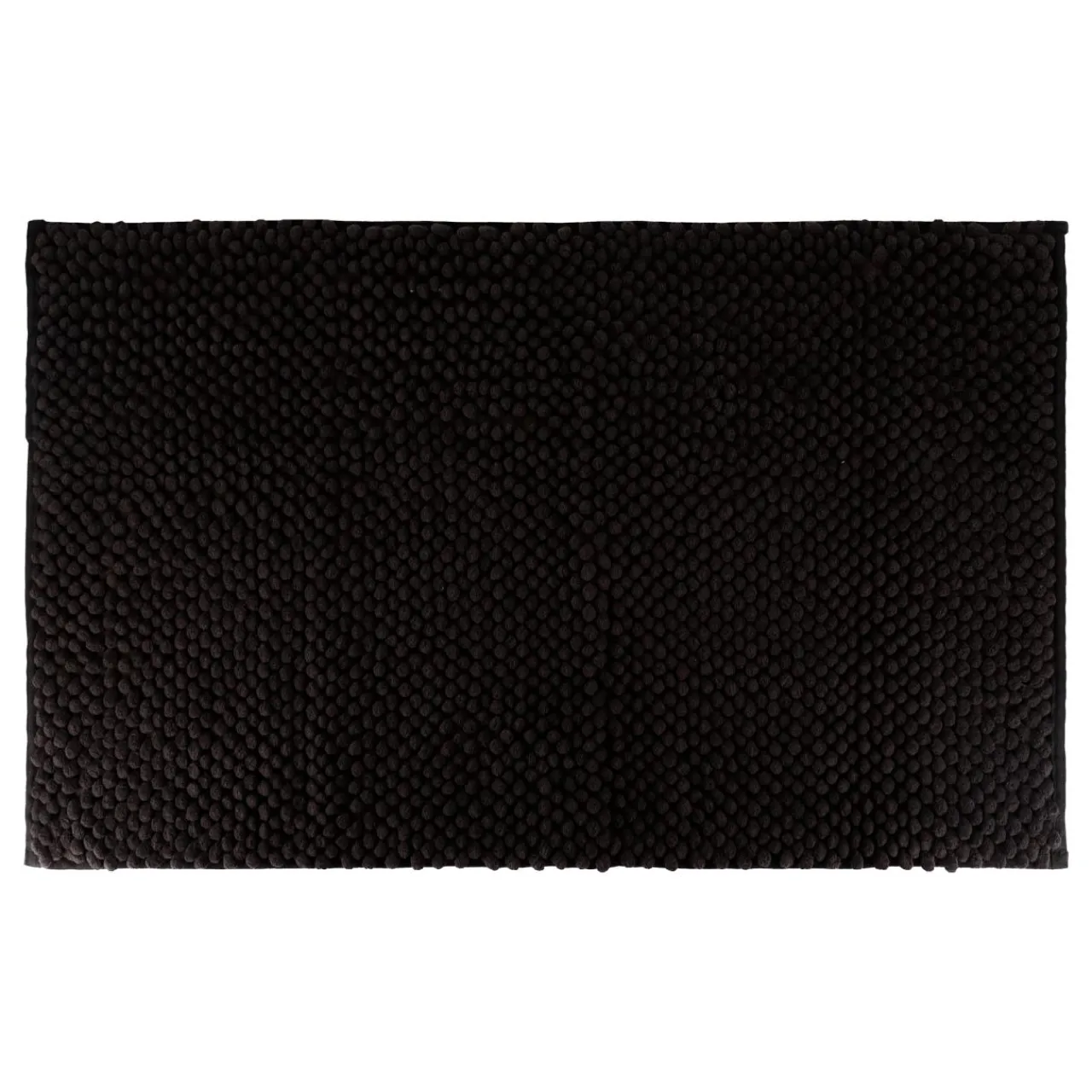 TENDANCE Tapis de bain microfibre (50 x 80 cm) Boules Noir Sale