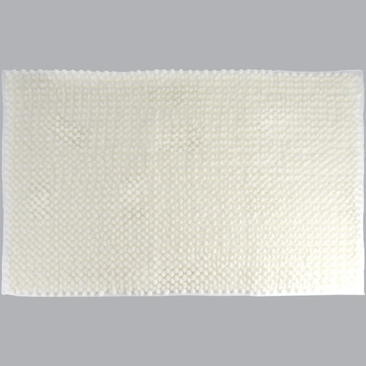 TENDANCE Tapis de bain microfibre (50 x 80 cm) Boules Blanc Best