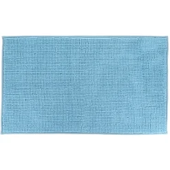 TENDANCE Tapis de bain microfibre (45 x 75 cm) Boules Bleu clair Sale