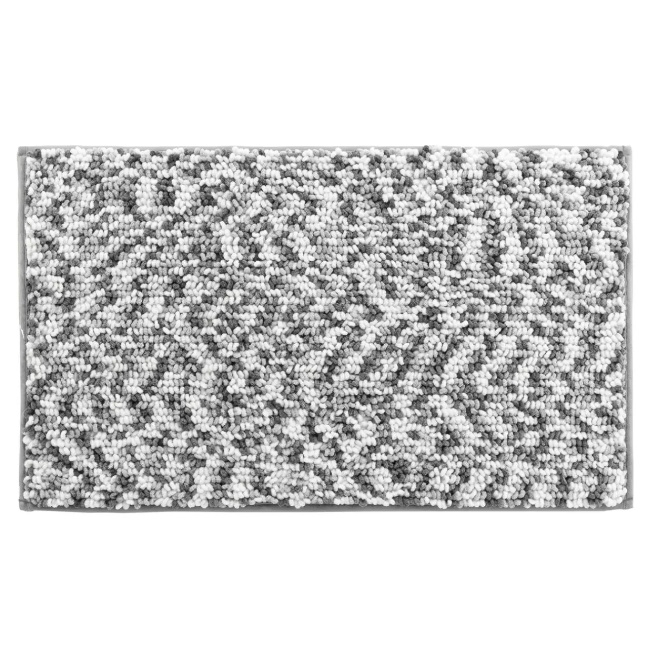 DOUCEUR D'INTERIEUR Tapis de bain microfibre (45 x 75 cm) Friza Gris Anthracite Best