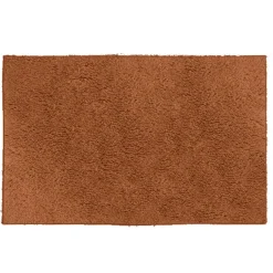 douceur d'intu017drieur Tapis de bain microfibre (50 x 80 cm) Maël Terracotta New