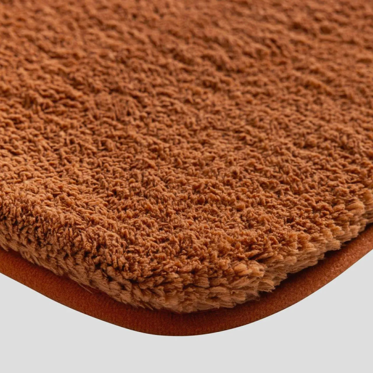 douceur d'intu017drieur Tapis de bain microfibre (50 x 80 cm) Maël Terracotta New