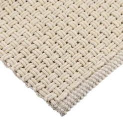 TENDANCE Tapis de bain microfibre (45 x 90 cm) Maille Beige Best