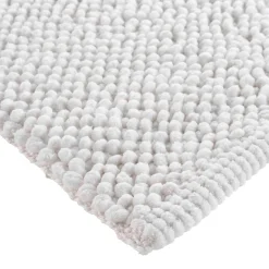 douceur d'intu017drieur Tapis de bain microfibre (50 x 80 cm) Yanis Blanc Discount