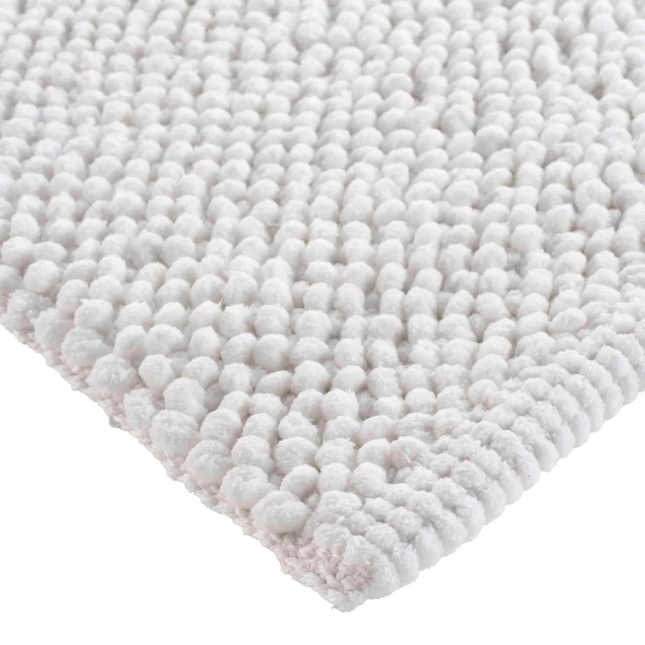 douceur d'intu017drieur Tapis de bain microfibre (50 x 80 cm) Yanis Blanc Discount