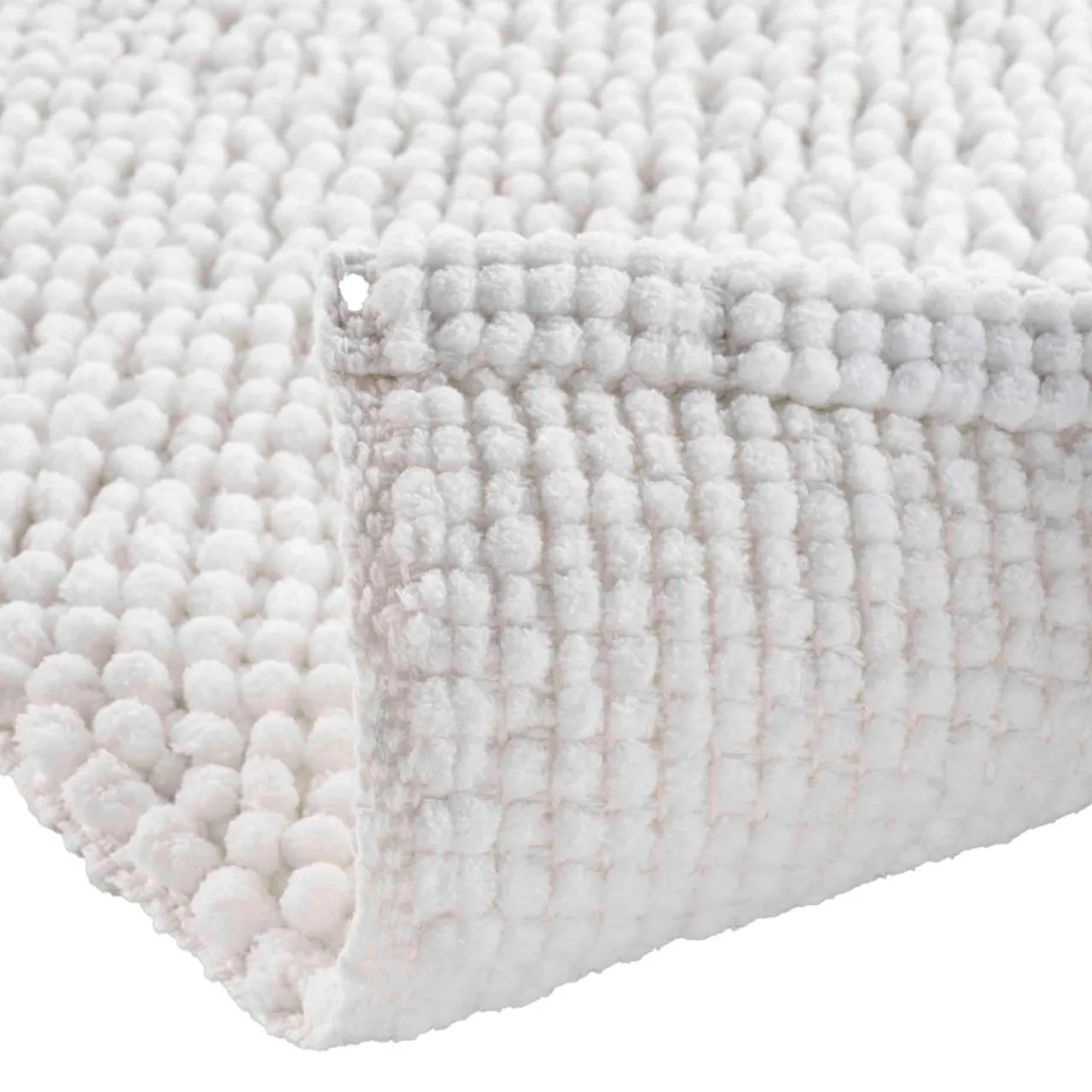 douceur d'intu017drieur Tapis de bain microfibre (50 x 80 cm) Yanis Blanc Discount