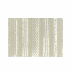 DOUCEUR D'INTERIEUR Tapis de salon coton (60 x 90 cm) Blanca Beige Clearance