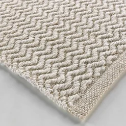 DOUCEUR D'INTERIEUR Tapis de salon coton (50 x 80 cm) Flavio Beige Sale