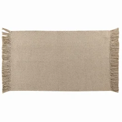 DOUCEUR D'INTERIEUR Tapis de salon coton (50 x 80 cm) Pietro Marron Best