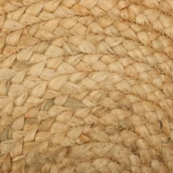 ATMOSPHERA Tapis de salon jute rond (120 cm) Vent naturel Beige Clearance
