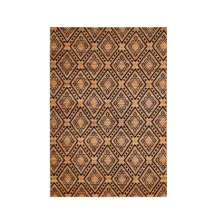 EMINZA Tapis de salon rectangulaire jute tissée main (140 x 200 cm) Meera Beige Hot