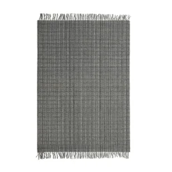 EMINZA Tapis de salon rectangulaire matière recyclée (140 x 200 cm) Priya Gris New
