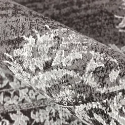 EMINZA Tapis de salon rectangulaire jacquard (140 x 200 cm) Sana Gris Outlet