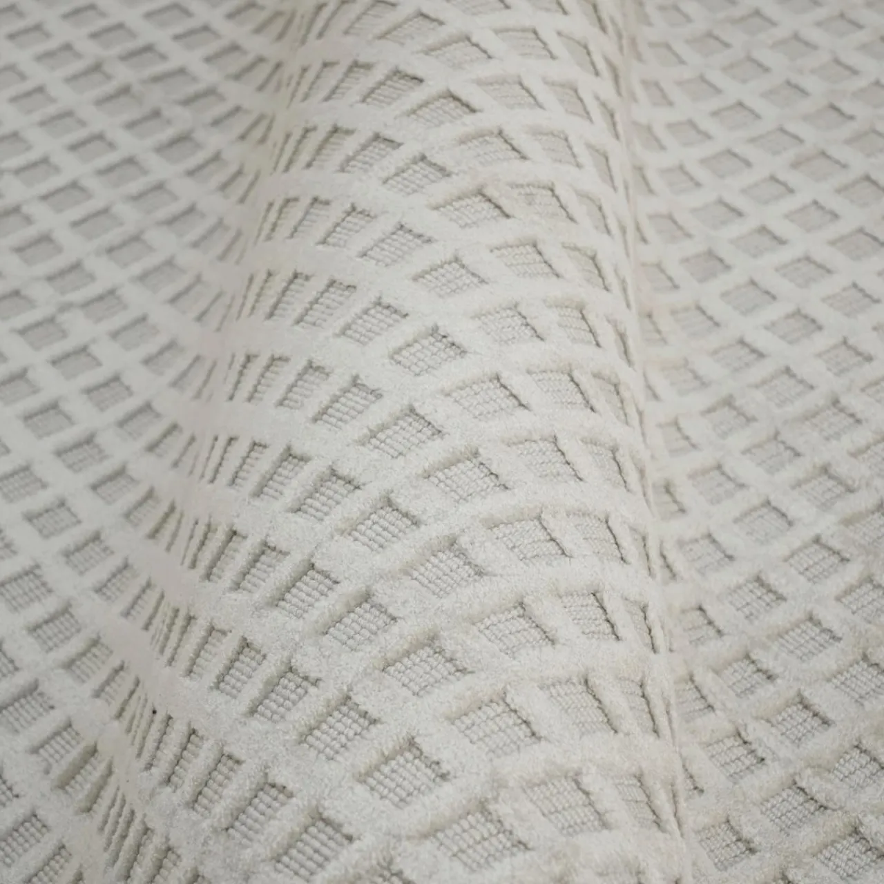 EMINZA Tapis de salon rectangulaire tissé (160 x 230 cm) Ravi pampa Beige Hot