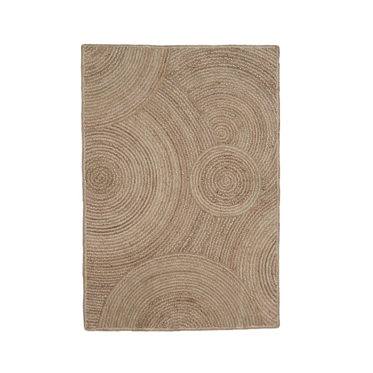EMINZA Tapis de salon rectangulaire jute tressée (200 x 300 cm) Neha Beige Clearance