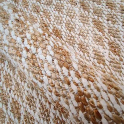 EMINZA Tapis de salon rectangulaire jute tissée main (140 x 200 cm) Yuki Marron Online