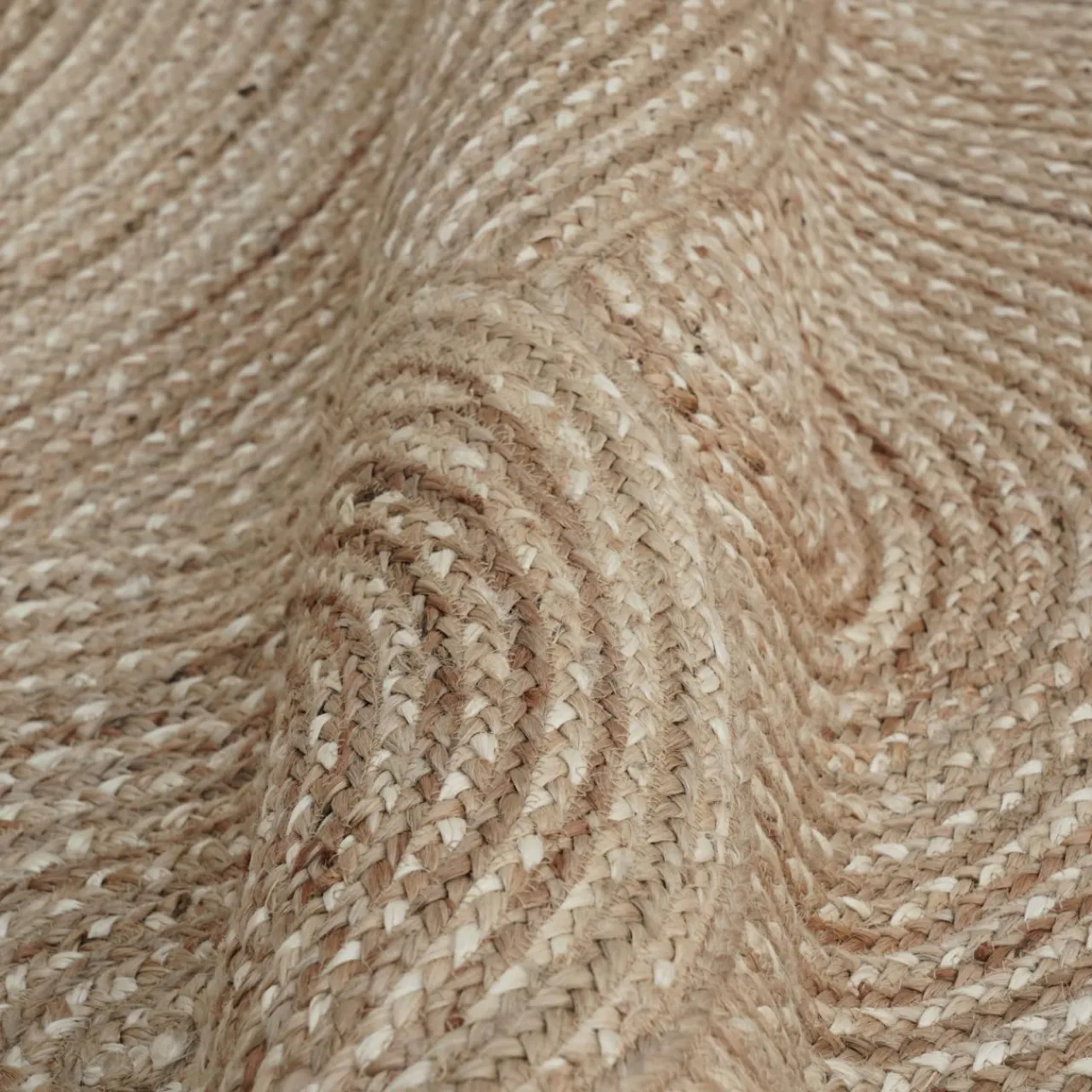 EMINZA Tapis de salon rectangulaire jute tressée main (160 x 230 cm) Neha Beige Clearance