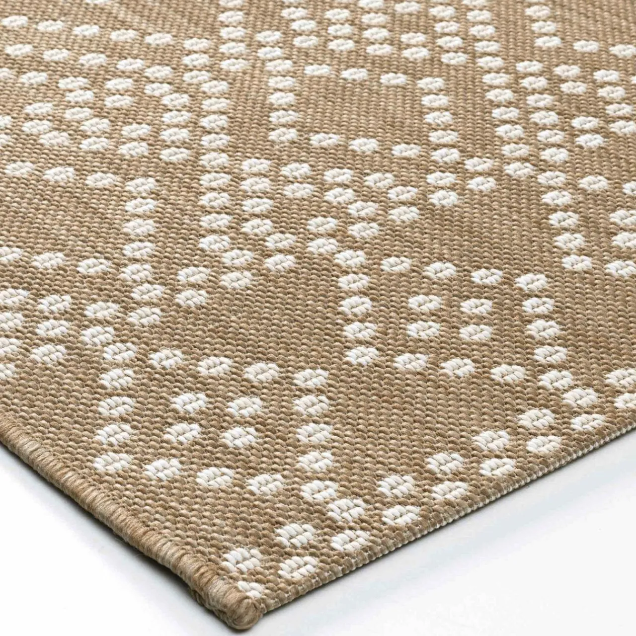 DOUCEUR D'INTERIEUR Tapis de salon (160 x 230 cm) Tania Beige Sale