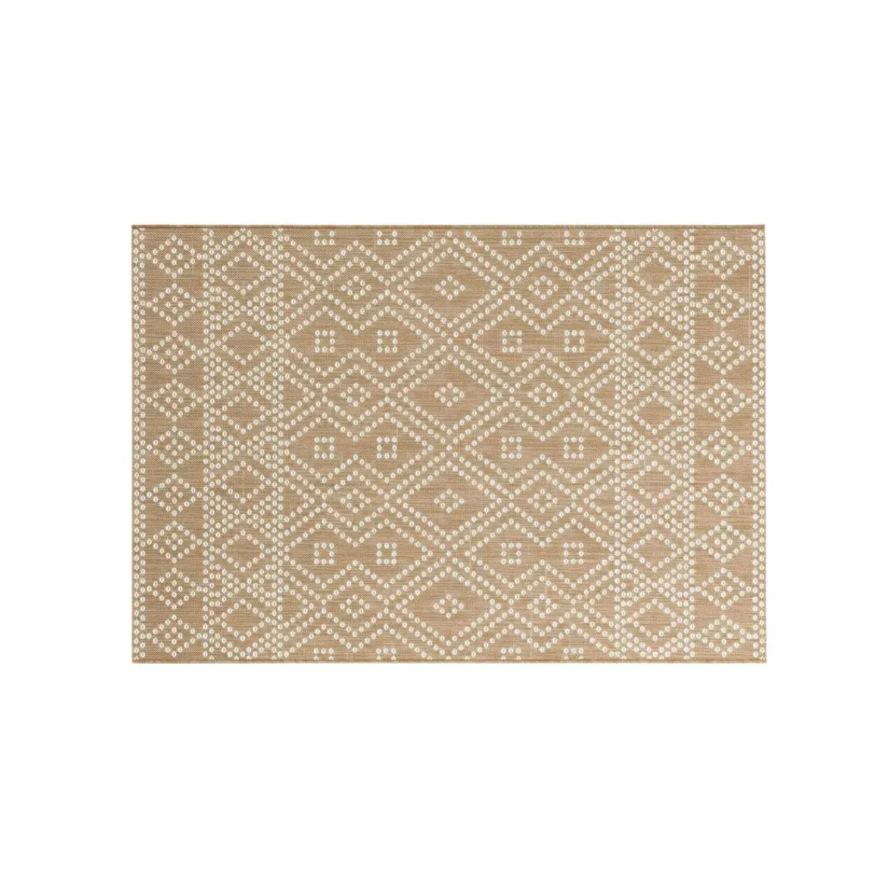 DOUCEUR D'INTERIEUR Tapis de salon (120 x 170 cm) Tania Beige Discount