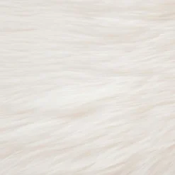 Atmosphera createur d'interieur for kids Tapis fausse fourrure (90 x 60 cm) Fisher Blanc Outlet