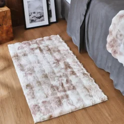 EMINZA Tapis fausse fourrure (60 x 120 cm) Toronto Taupe Online